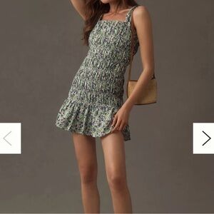 NEW Endless Rose Dress sz S Smocked Mini Fairy Coquette Girl